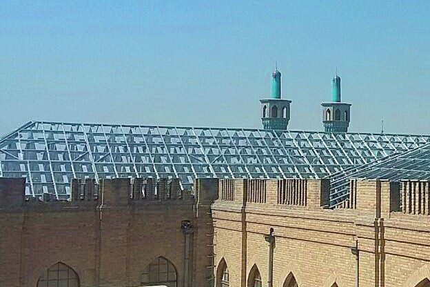 پروژه ال اس اف -7-جایگزینی سقف شیبدار ساختمان قدیمی دانشگاه افسری امام علی