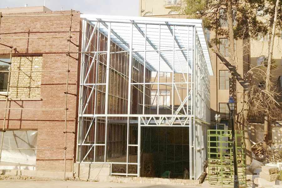 پروژه ال اس اف -4-ساختمان الحاقی دو طبقه باغ موزه دقت
